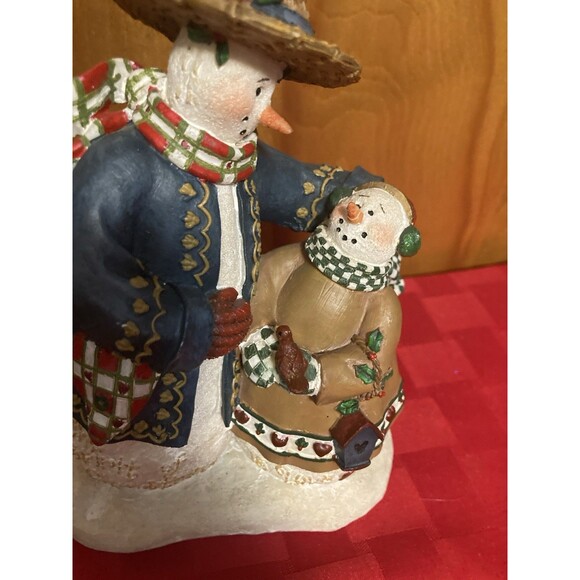 Raz Imports Deb Strain Snow People The Spirit of Christmas is Love Figurine - Picture 2 of 12